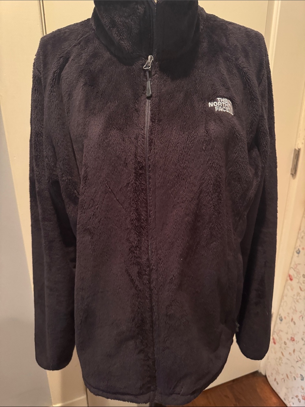 The North Face Black Teddy Fleece Full-Zip Jacket